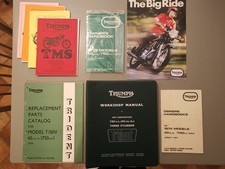 Triumph 750cc Trident Workshop