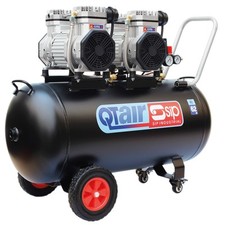 SIP QT Air Compressor Direct Drive Low Noise Oil-Free, 230V 100L 3hp 16CFM 62dB