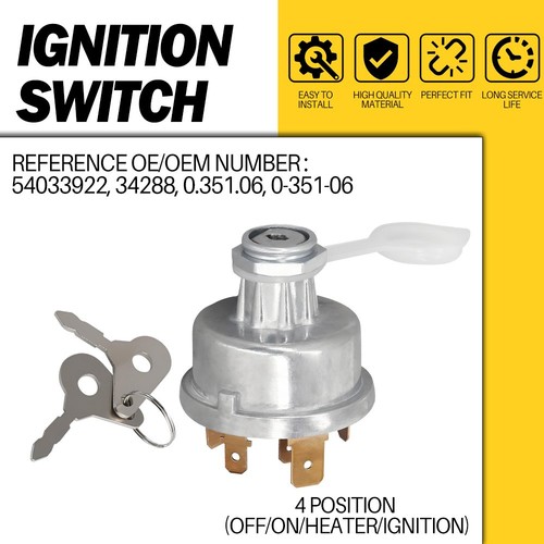 Ignition starter switch - ignition,