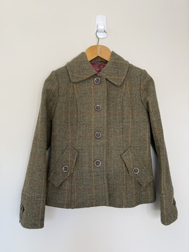 Joules victoria tweed jacket - tweed,