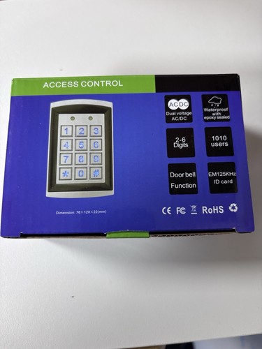 Access keypad door gate - keypad,