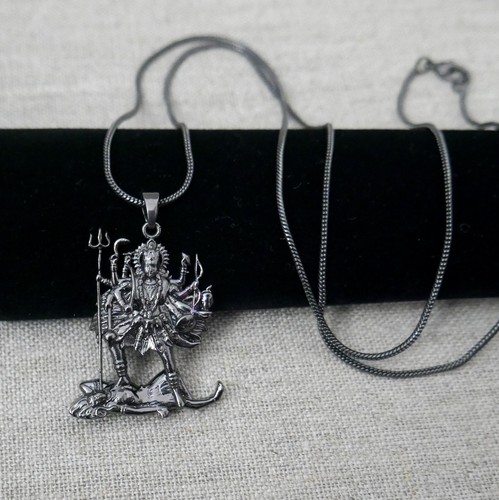 Kali maa necklace brass - necklace, •