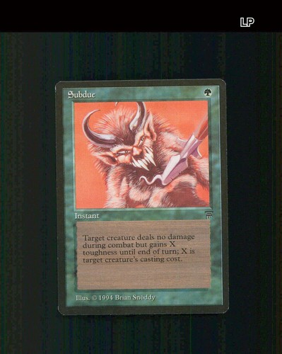 Subdue leg en - -,