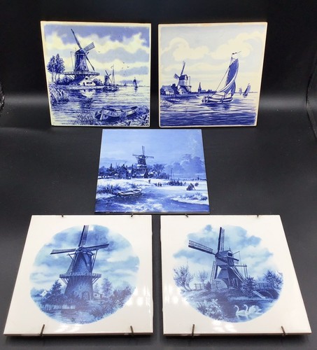 Vtg holland tiles r - tiles, h&r