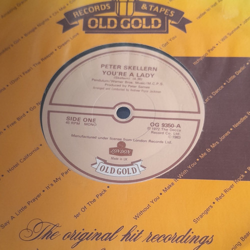 Peter skellern you - ‘you’re, a