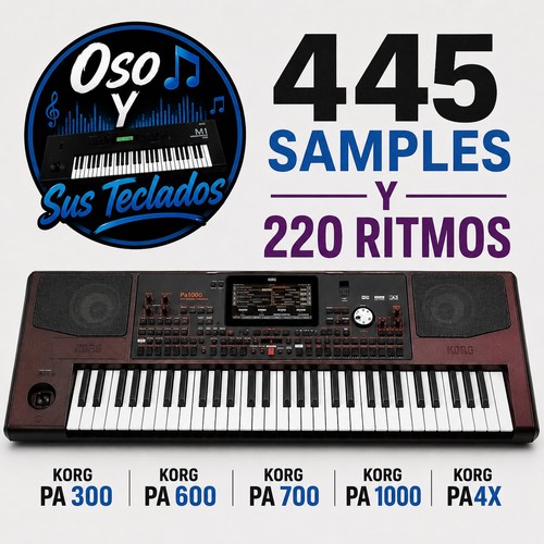445 samples 220 ritmos - ritmos, para