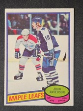80-81 O-Pee-Chee John Anderson Rookie ??? Toronto Maple Leafs 