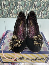 Irregular Choice Lola Antique Rose Shoes Size 41