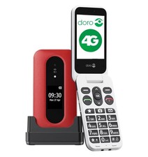 Doro Leva L30 7.11 cm (2.8inch) 142.7 g Red White Feature phone - RRP £120!