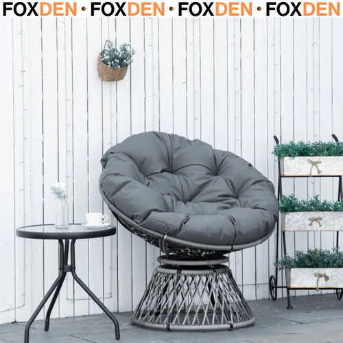 360 swivel papasan moon - papasan,