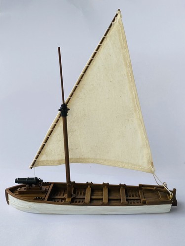 Victorian royal naval gunboat - naval,