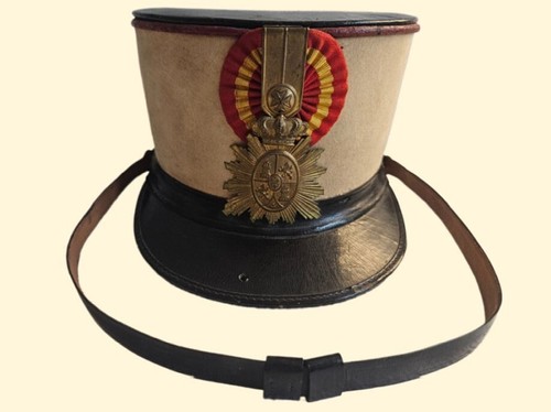Rare antique officer shako - antique,