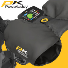 POWAKADDY GOLF TROLLEY MITTENS / FLEECE LINED HANDLE MITTS / FITS ALL MODELS
