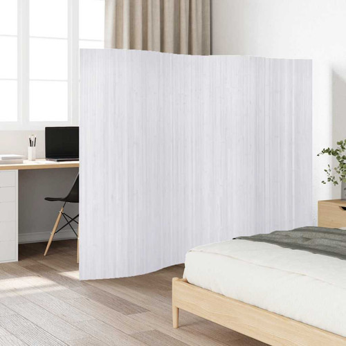 Room divider bamboo white - room,