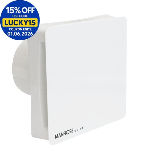 Manrose extractor fan bathroom - manrose,