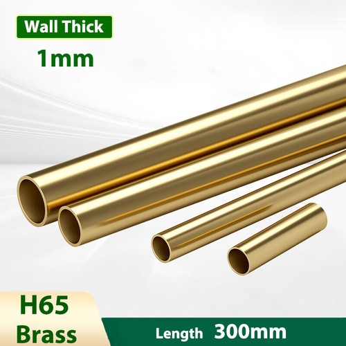 H65 brass tube - hollow, round