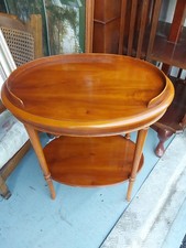 Oval Yew Coffee Table