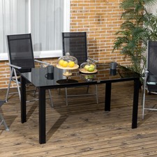 Outdoor Garden Table for 6