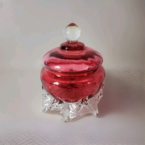 Antique victorian cranberry - antique,