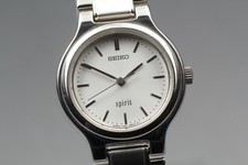 Near MINT Vintage 1984 SEIKO SPIRIT 7N01-6A80 Quartz Ladies Watch From JAPAN