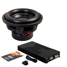 EDGE Competition 12" Car SPL Subwoofer & Amp Package EDP122SPL + EDBX2200.1
