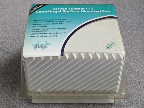 Greenwood airvac 100mm - airvac, 4”