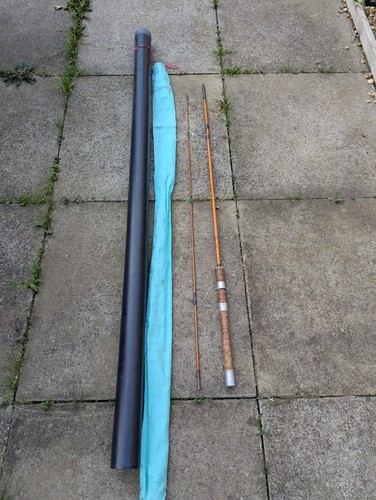 Vintage split cane - rods, with