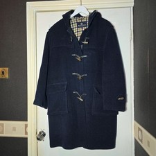 Aquascutum navy mens wool