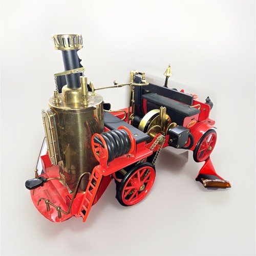 Wilesco live steam model fire - live,