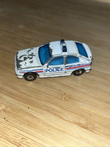 Used toy car matchbox police - car,