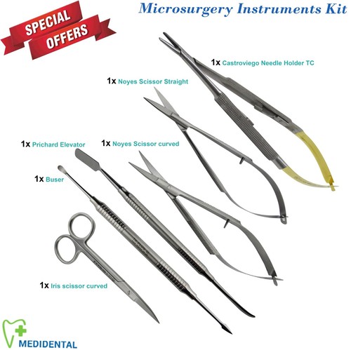 Microsurgery tools kit - tools,