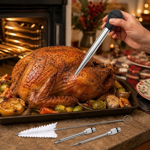 Stainless steel turkey - steel,