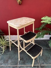 vintage folding step stool