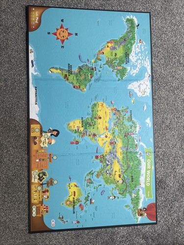 Leapfrog map board - map,