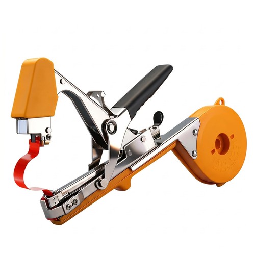 Tomato vine tying tool curved - tying,