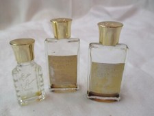 Vintage 3 Perfume Bottles