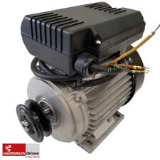 3HP Compressor Motor 2.2KW 2800rpm 2 Pole 240v 19mm shaft 80 Frame and Pulley 