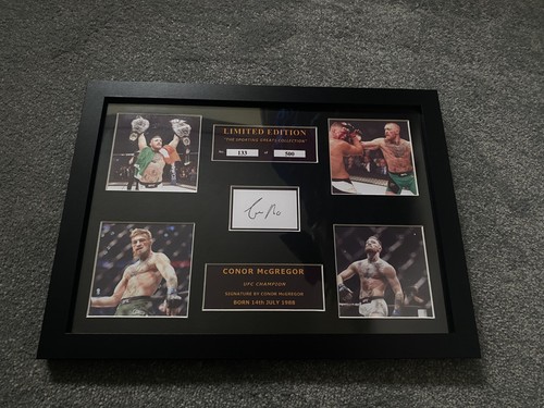 Conor mcgregor signed ufc - signed,
