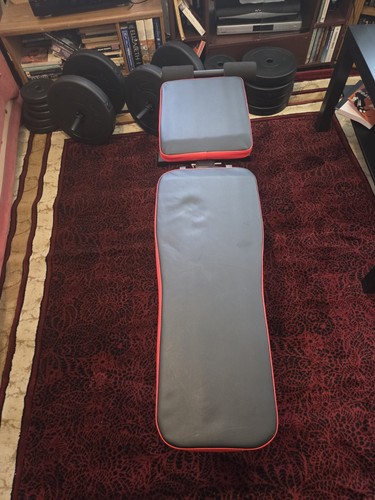 Home weight bench and - weight,
