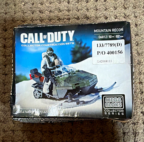 Unopened mega bloks call - unopened, of