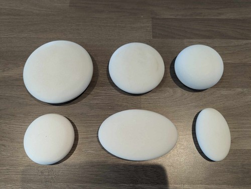 Handmade stonecast stones set - stonecast, stones(set