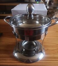 tea light candle food warmer