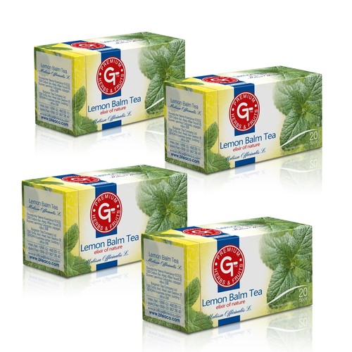 Tea bags lemon - lemon, balm