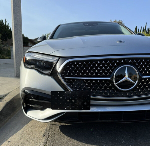 Bumper tow hook license - tow, plate