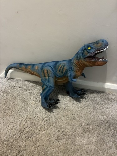 Dinosaur toy rex - t-rex, blue
