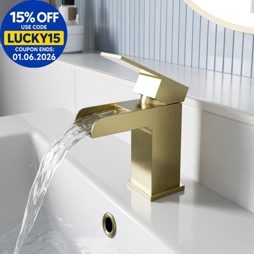 Waterfall basin mixer tap - waterfall,