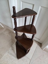 Spiral Curved Wooden Library Steps Staircase