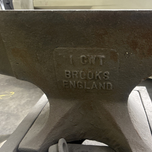 Antique brooks england - brooks, anvil