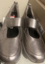 Clarks Ladies Sport Shoes WAVE2.0 GLIDE Pewter Combi UK 6 D /39.5