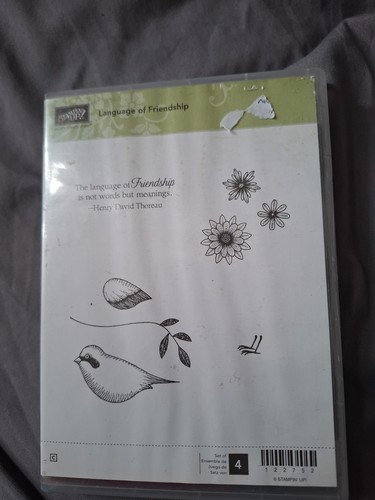 Stampin language of - stampin',